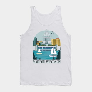 Madison Wisconsin Tank Top